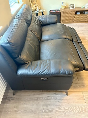 Seater leather recliner - leather, sofa