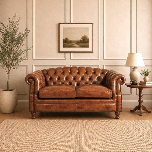Tan brown real hide - hide, leather