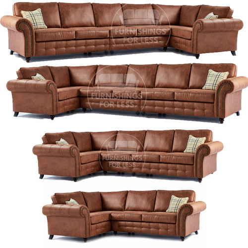 Oakland chesterfield tan brown - oakland,