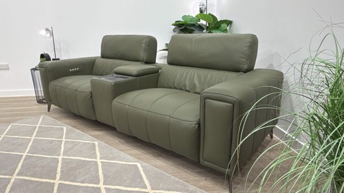 Dfs showcase leather seater - showcase, 2