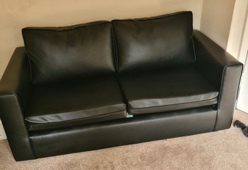 Seater sofa black - 2,