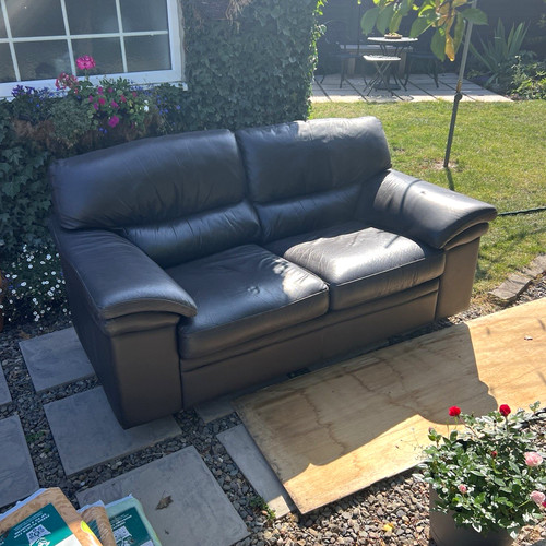 Traditional brown leather - brown,