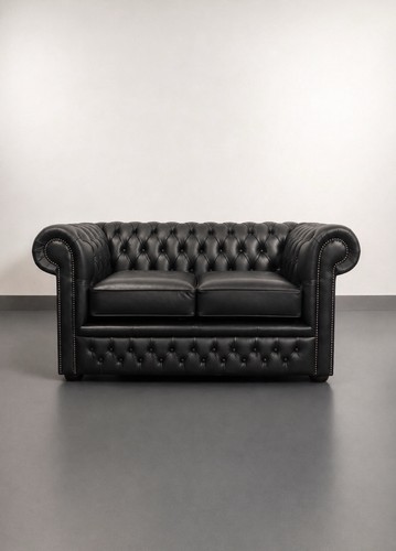 Crest black genuine - genuine, leather