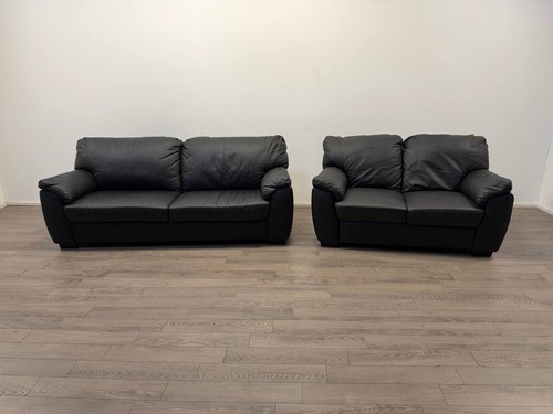 Milano black top grain leather - top,